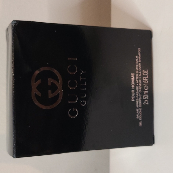 Gucci Guilty Pour Homme Shampoo & Aftershave Balm Set - Picture 4 of 6